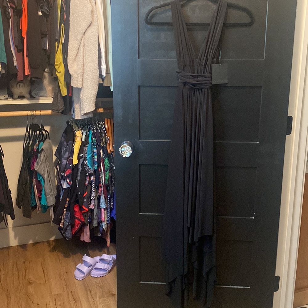 New Norma Kamali black dress